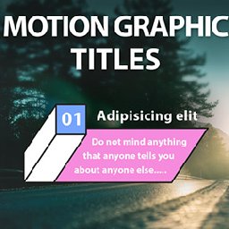 Motion Graphic Titles PowerDirector 10% OFF