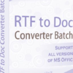 RTF TO DOC Converter Batch 26% OFF