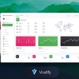 Vuetify Material Dashboard 30% OFF