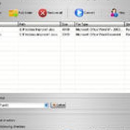 Aostsoft DOC DOCX to PDF Converter