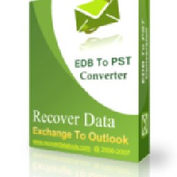 Recover Data Exchange EDB to Outlook PST 20% OFF