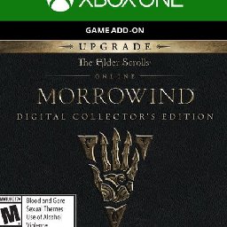 The Elder Scrolls Online Morrowind Collectors Edition Upgrade Xbox One