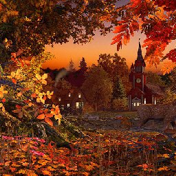 3PlaneSoft Autumn Wonderland 3D Screensaver