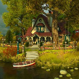 3PlaneSoft Fall Cottage 3D Screensaver 11% OFF