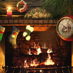 3PlaneSoft Fireside Christmas 3D Screensaver 11% OFF