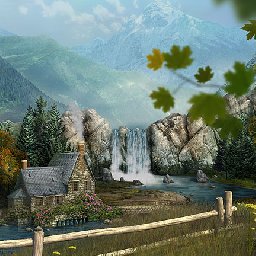 3PlaneSoft Mountain Waterfall 3D Screensaver 11% OFF