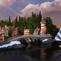 3PlaneSoft Spring Village 3D Screensaver 11% OFF