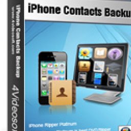 4Videosoft iPhone Contacts Backup 42% OFF