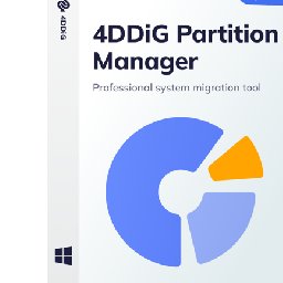 4DDiG Partition Manager 75% OFF