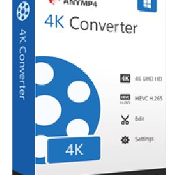 AnyMP4 4K Converter 71% OFF