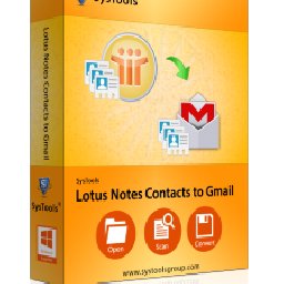 Lotus Notes Contacts to Gmail 30% OFF