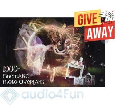 1000 Cinematic Photo Overlays Bundle Giveaway