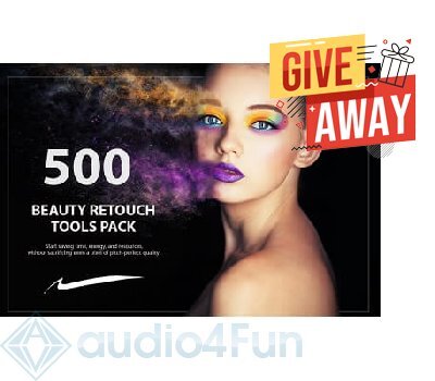 500 Beauty Retouch Tools Pack Giveaway Free Download