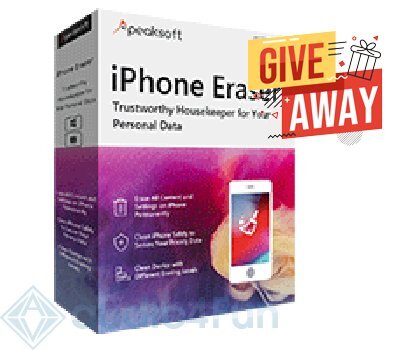 Apeaksoft iPhone Eraser Giveaway Free Download