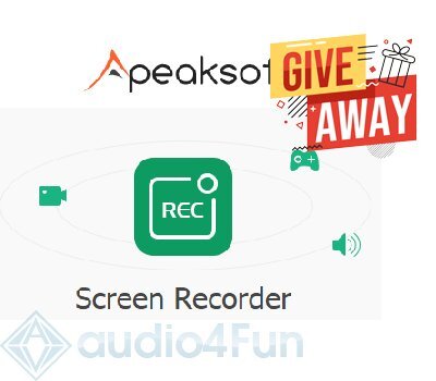 Apeaksoft Screen Recorder Giveaway Free Download
