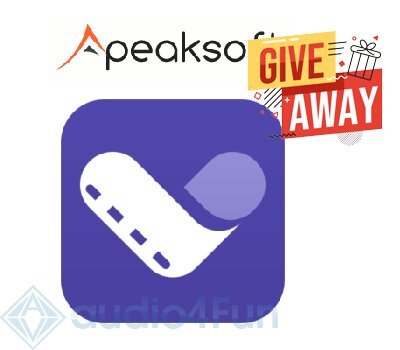 Apeaksoft Video Editor Giveaway Free Download