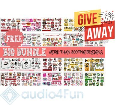 Creative Fabrica Big Designs Bundle Giveaway Free Download