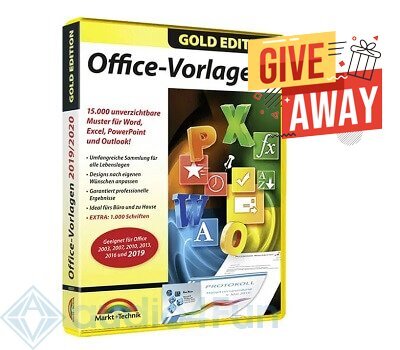 Office Templates 2021 – Gold Edition Giveaway Free Download