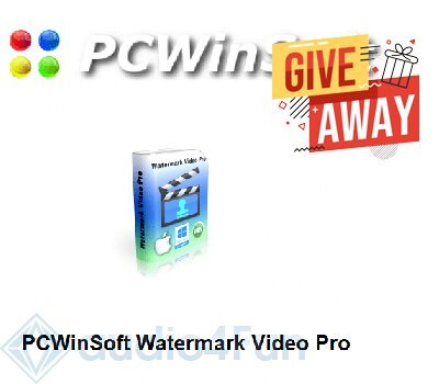 PCWinSoft Watermark Video Pro Giveaway