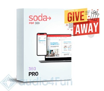 Soda PDF 360 Giveaway Free Download