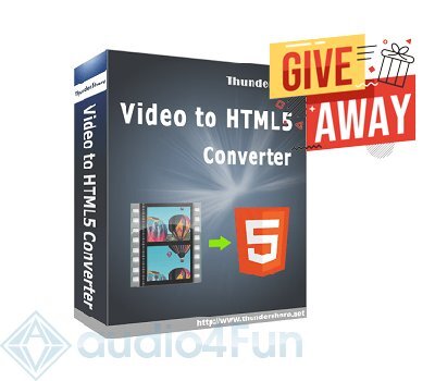 ThunderSoft Video to HTML5 Converter Giveaway Free Download