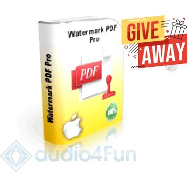 Watermark PDF Pro Giveaway Free Download