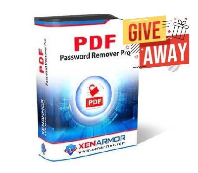 XenArmor PDF Password Remover Pro Giveaway Free Download