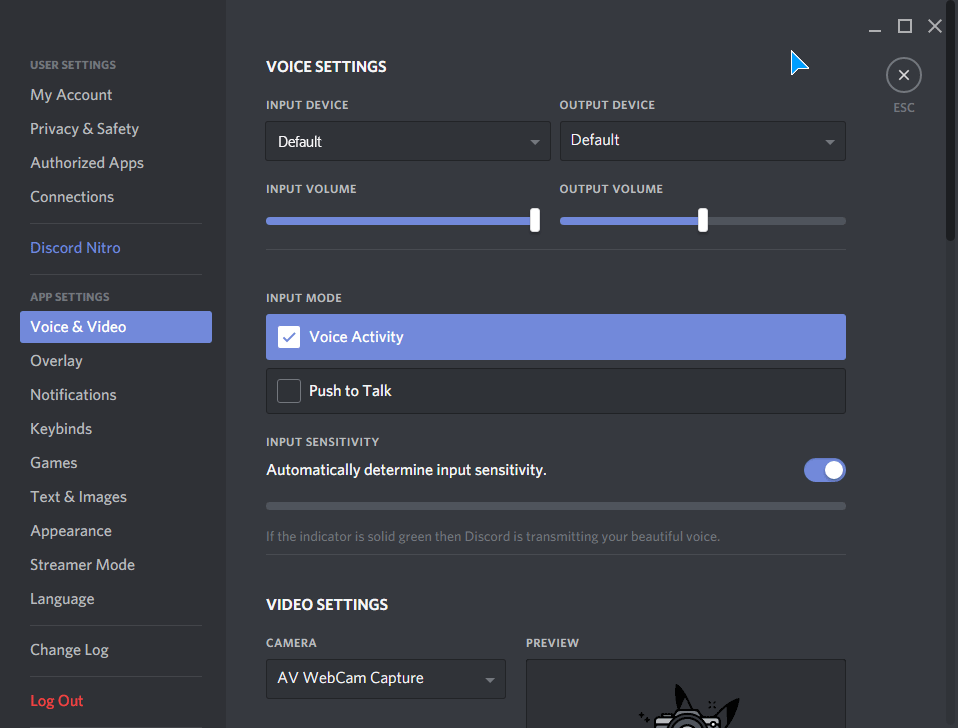 Discord voice Changer