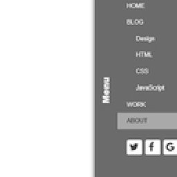 Slideout Panel Menu Extension WYSIWYG Web Builder 40% OFF