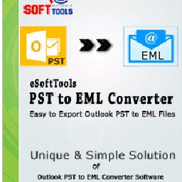 ESoftTools PST to EML Converter 67% OFF