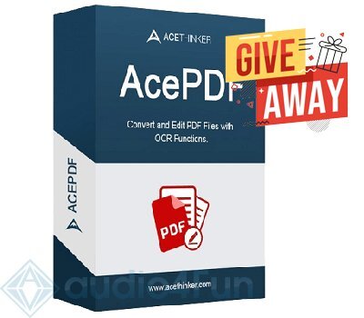 AcePDF Editor & Converter Giveaway Free Download