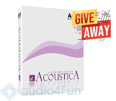 Acoustica Standard Edition Giveaway Free Download