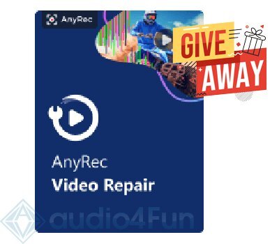 AnyRec Video Repair Giveaway: 1 Year License Giveaway Free Download