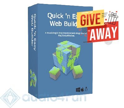 Quick ‘n Easy Web Builder Giveaway Free Download