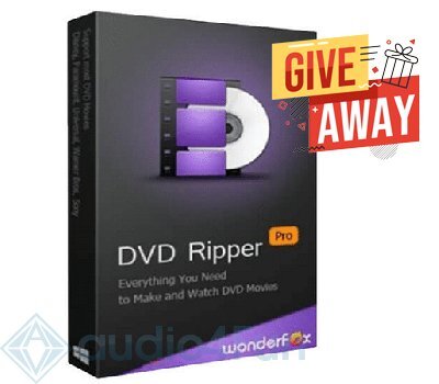 WonderFox DVD Ripper Pro Giveaway Free Download